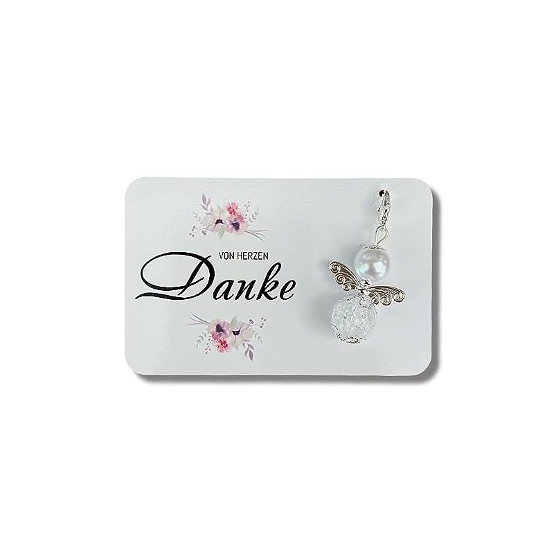 Danke von Herzen Karte Schutzengel Kärtchen als kleines Dankeschön (Engel