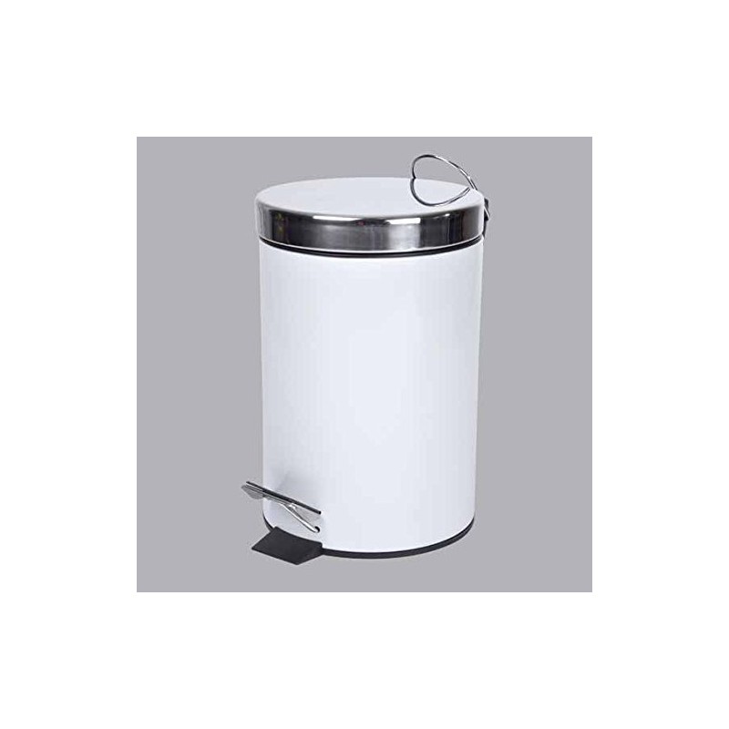 Douceur d'Intérieur Metal Bin 3 L white