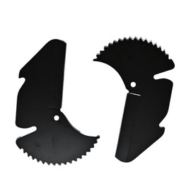 2 packs 27858 Blade Replacement For Ridgid Ratcheting Plastic Pipe and Tubing Cutter Rc-1625