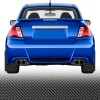 Xukey 4x Universal Carbon Fiber Texture Splash Guards Mud Flap