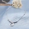 JINJIASC Ankle Bracelets For Women 925 Sterling Silver Indian Heart