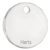 Harts Sitting Dog Trolley Token Keyring New 12 Sided £1