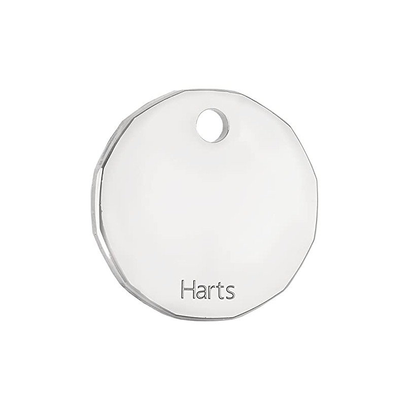 Harts Sitting Dog Trolley Token Keyring New 12 Sided £1