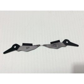 H S AUTO PARTS FIT'S INF Q50 2014-2021 FRONT BUMPER COVER METAL BRACKET L/ R SET