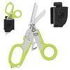 Emergency Shears with Strap Cutter and Glass Breaker Stainless Steel