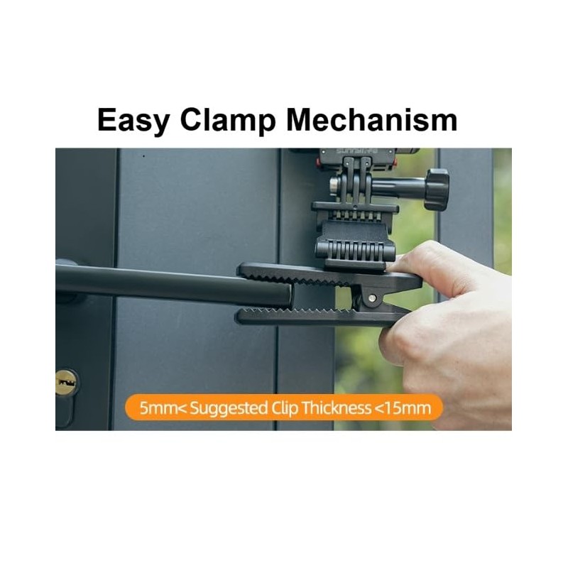 CamGo Sunnylife Extended Magnetic Rotation Clip Mount for GoPro for