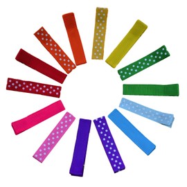 Sweet and Simple Set of 14 Alligator Hair Clips for Toddlers and Girls