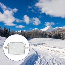 Hihaha Car Windshield Cover Thick Windscreen Cover with Reflective Strip Snow Protector for Winter Sun Shade UV for Trucks and SUVs