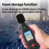 Decibel Meter, Handheld Sound Level Meter 30 to 130dB A/C