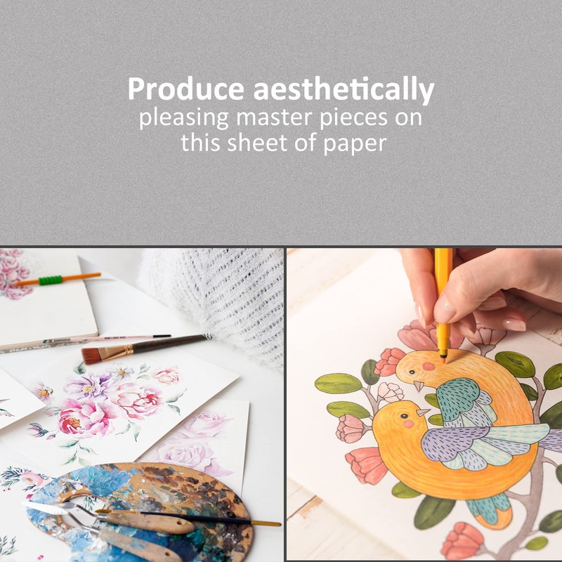 NUCASSO Watercolour Paper Pad - Pack of 2 - A5