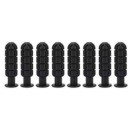 Table Soccer Handle Grips, 8pcs Soccer Fussball Table Rubber Handle Grip Table Soccer Part Replacment Kids Children Football Plastic Handle Grip