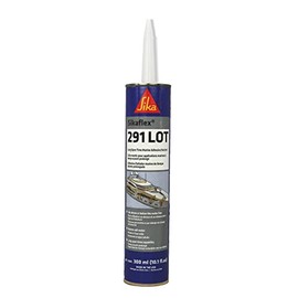 Sikaflex-291 LOT, Black, Marine Adhesive and sealant, General All-Purpose PU Adhesive with Long Open time, 10.1 fl. oz