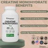 PRISTINE'S Creatine Monohydrate Capsules for Women & Men - No