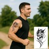 Temporary Tattoos for Men Realistic Fake Tattoo Sticker for Adults