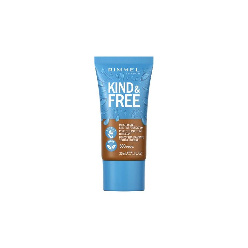 Rimmel Kind + Free Moisturising Skin Tint Foundation, Mocha 503