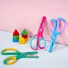 SLEMOON Kids Scissors 5.5 Inch,Blunt Tip Toddler Safety Scissors,3 Pack