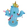 Cactus Figurine Resin Home Decor Plant Cactus Christmas Tree with