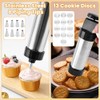 Stainless Steel Cookie Press Kit – 13 Discs & 8
