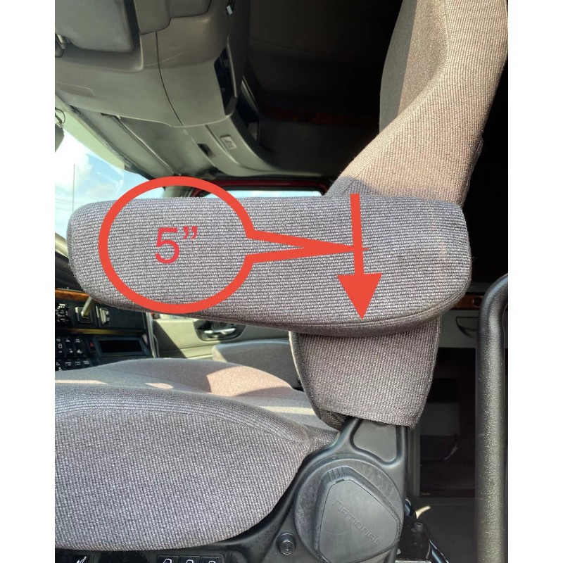 OEM Armrest cover SET for Volvo Vnl OEM Seat