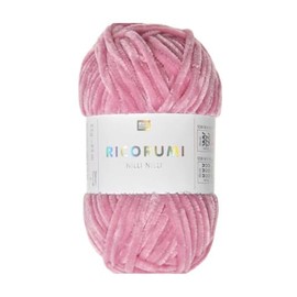 Rico Design Nilli Nilli Yarn, 100% Polyester, 008 Fuchsia, 25g Ball, 65m, Machine Washable, Beginner Level, Amigurumi Crafting