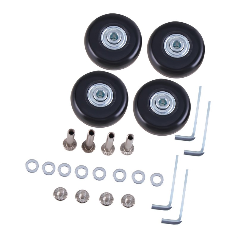 GIVIHGETI Pack of 4 Suitcase Wheels Replacement Wheels 50 x