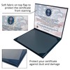 GraduationMall US Citizenship Certificate Holder PU Naturalization Certificate Cover with