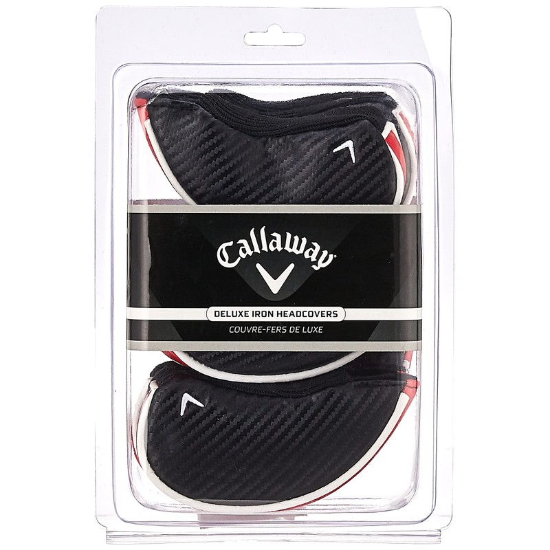 Callaway Deluxe Iron Covers (Pack of 9) - Red