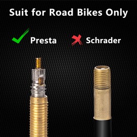 SAVORI Presta Valve Caps, (for road bikes only) 4 Pack Handmade Bling Rhinestone Tire Valve Stem Caps, French Bicycle Air Tire Caps (Light Blue)