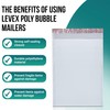 Levex - #000 4" x 8" [10 Pack] Poly Bubble