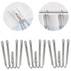 Metal Curtain Hooks Pinch Pleat Header Tape Pins Heavy Duty