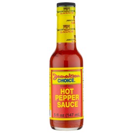 Jamaican Choice Hot Pepper Sauce | 5oz (1 Pack)