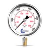 CARBO Instruments 5000 PSI Glycerin Liquid Filled Pressure Gauge, 4"