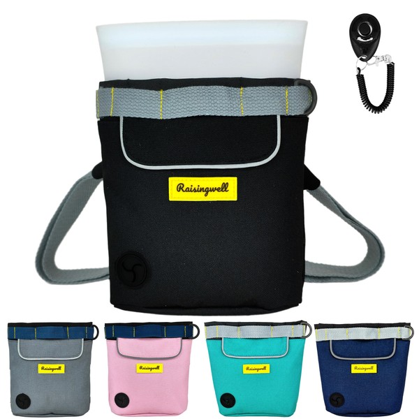 Raisingwell Dog Training Pouch 2C (Black)