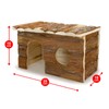 Arquivet Wooden Rodent House Medium 28 x 18 x 16