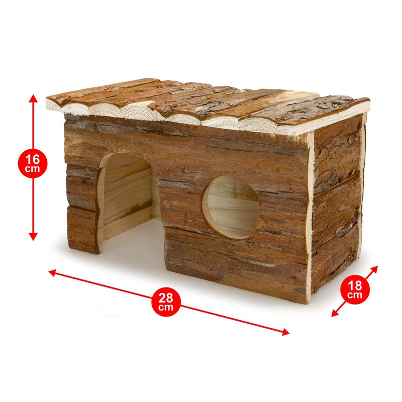 Arquivet Wooden Rodent House Medium 28 x 18 x 16