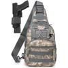 ATBP Small Tactical Sling Bag For Men With Holster Military