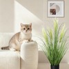 3ft/35in Artificial Plants Outdoor Indoor,Fake Onion Grass In Pot