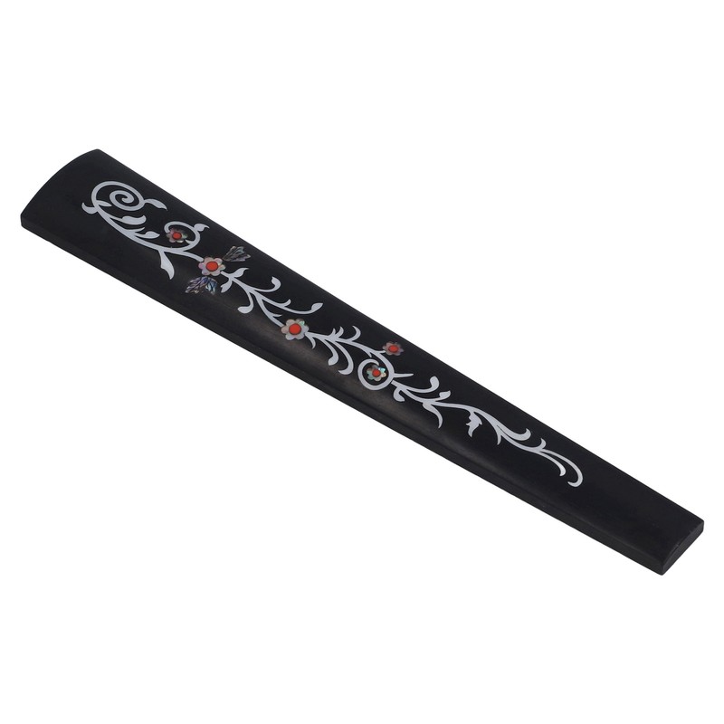 4/4 Violin Fingerboard Ebony Wood Fretboard Violin Finger Plate Replacement