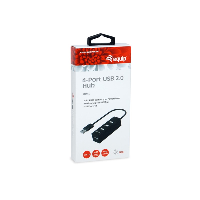 EQUIP EQUIP HUB Schnittstelle USB 2 0 480 Mbit s