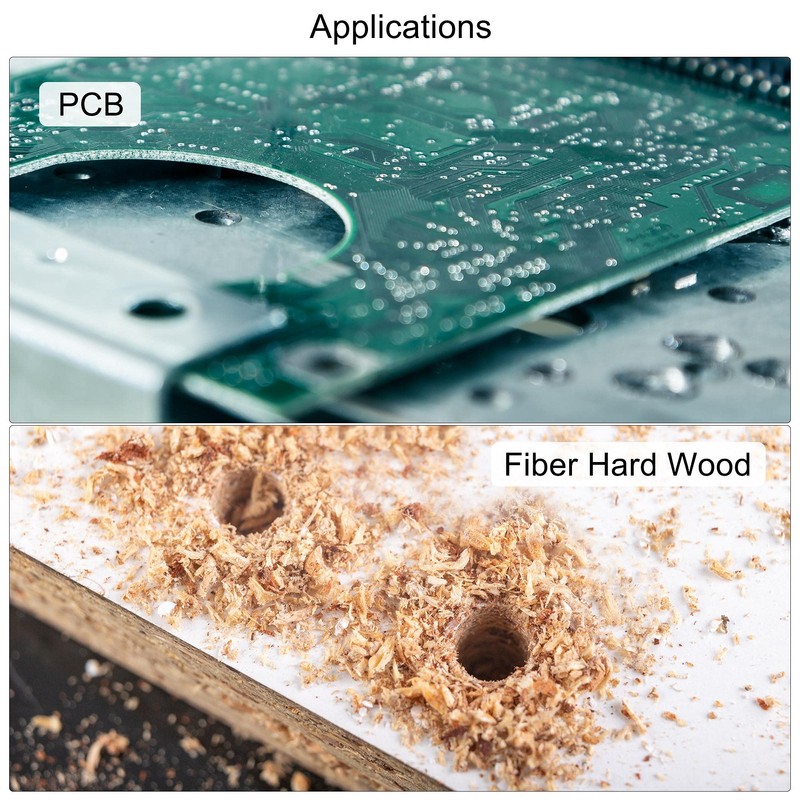 sourcing map 10Pcs 1.6mm Carbide End Mill Engraving Milling Cutter