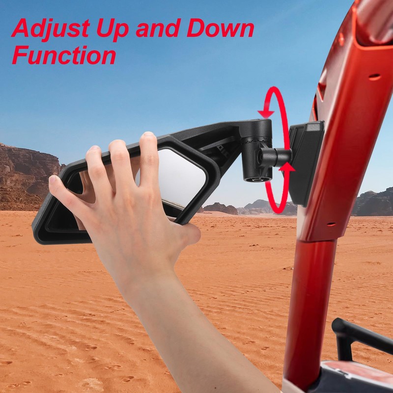 OFIG X3 Side Mirrors Maverick X3 Side View Mirrors Compatible