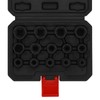EMENTOL 14PCS 3/8" Drive Low Profile Nano Impact Socket Set,
