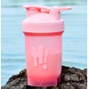 KANGSIT Protein Shaker Bottle with Mixing Ball, BPA- and DEHP-free,