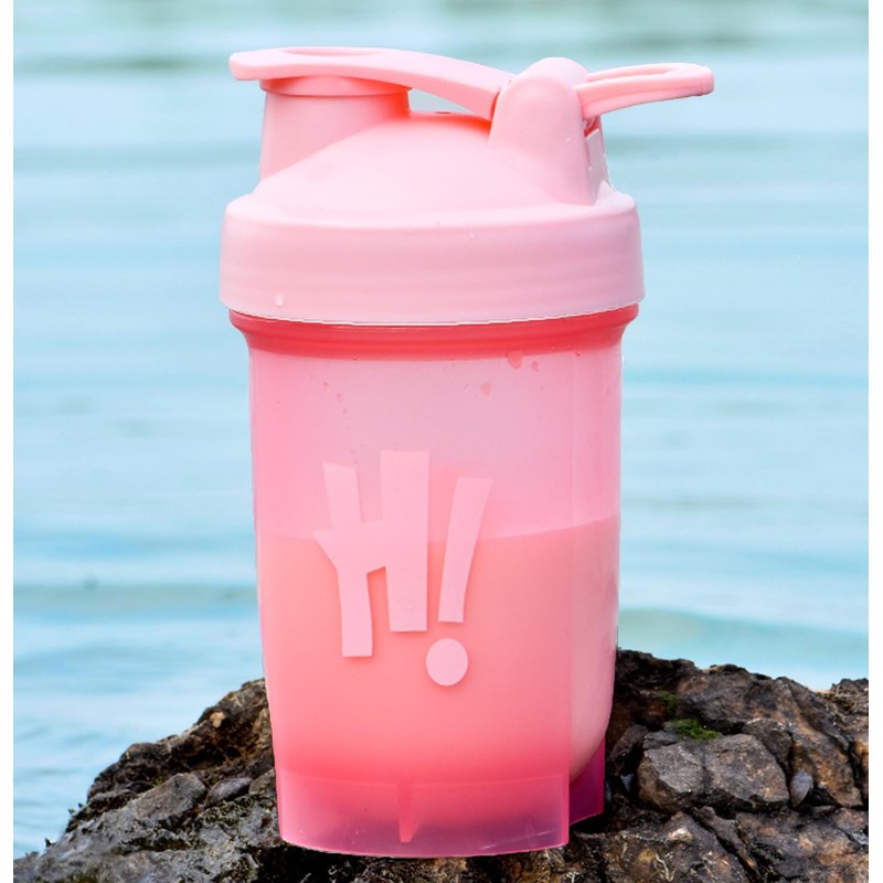 KANGSIT Protein Shaker Bottle with Mixing Ball, BPA- and DEHP-free,