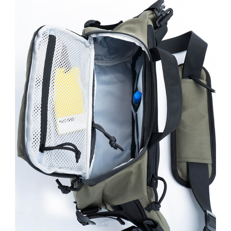 BACKFERRY Tactical Sling Backpack Crossbody EDC Pack MOLLE Satchel Bag