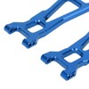 2PCS RC Rear Lower Arms Aluminum Alloy Rear Lower Suspension
