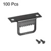 uxcell Picture Hangers, 1 1/4 Inch L Shape Double Hole