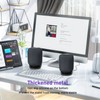 Speaker Stable Desk Holder Adjustable Lossless Sound Quality Metal Desktop