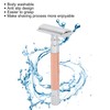 Double Edge Safety Razor Long Handle Zinc Alloy Manual Safety