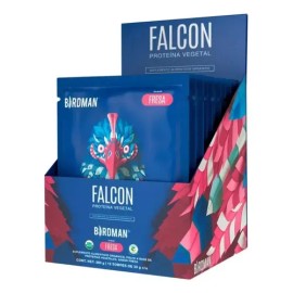 Proteina Fitness Birdman Falcon Fresa Caja 12 Pz Ffrmp                                                                                                